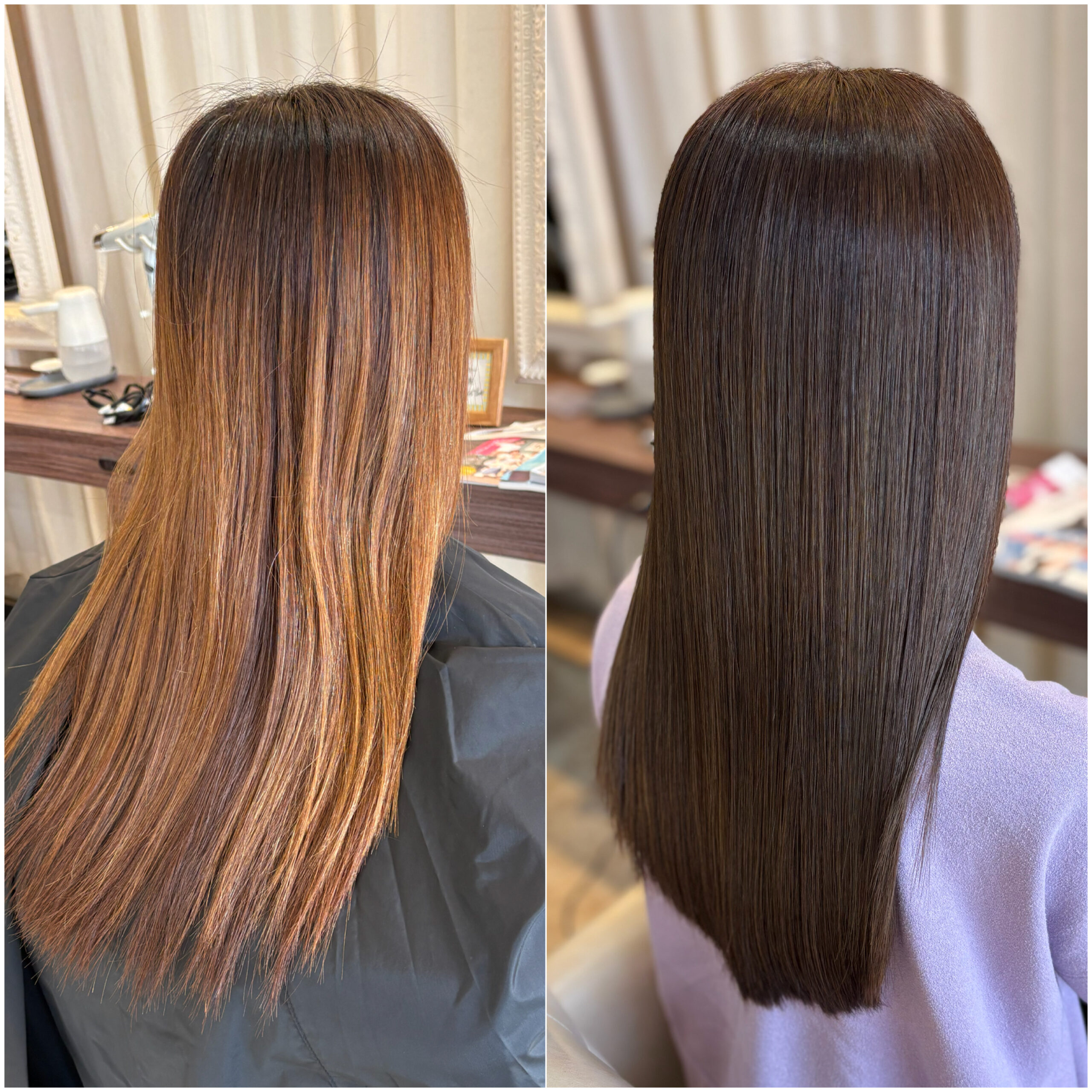 髪質改善エステカラーコース